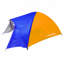 Палатка туристическая Кама-4 двухслойная, цвет оранжево-синий